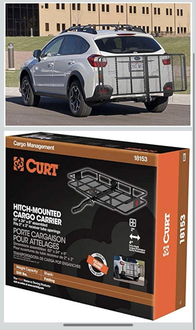 [USカート米国正規品] CURT 18153 カーゴキャリア/ヒッチキャリア