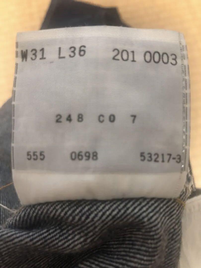 【LEVI'S】201XX バレンシア工場 1998年米国製 画像8