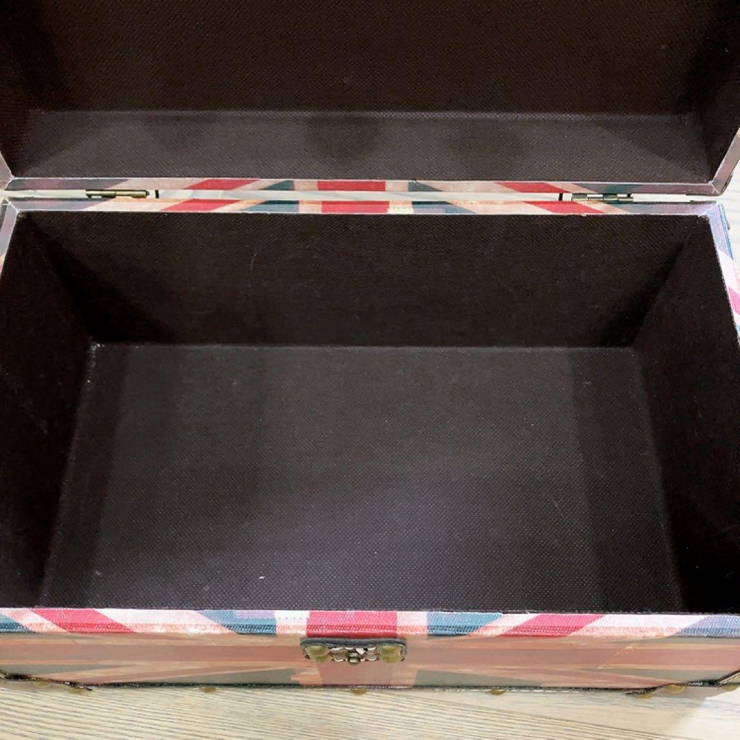 インテリアトランク 中 ユニオンジャック 宝箱 インテリア収納 男前インテリア インテリアトランク 中 ユニオンジャック 宝箱 インテリア収納