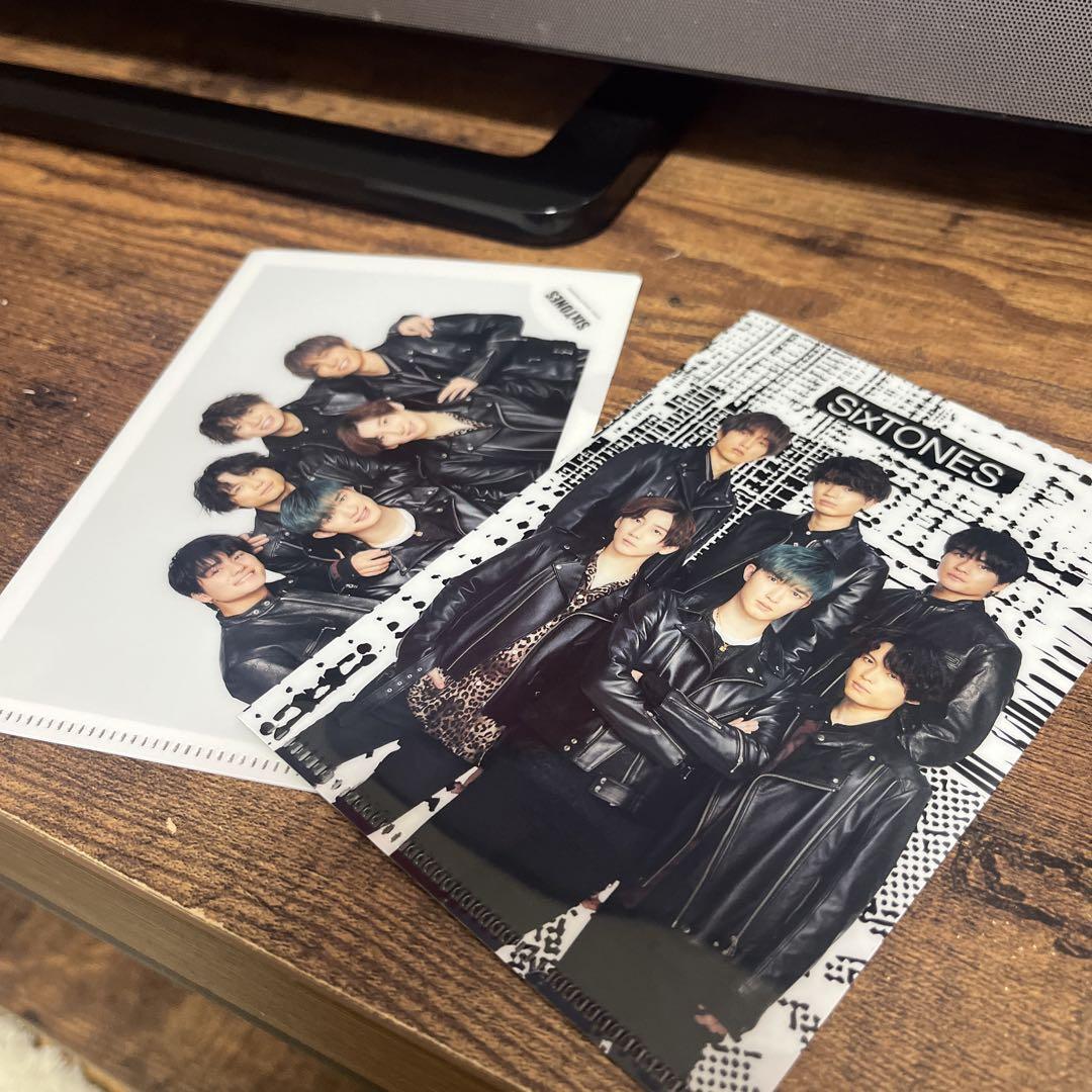 現在開催中のキャンペーン＆お得情報 SIXTONES クリアファイル 2セット - メルカリ アイドル