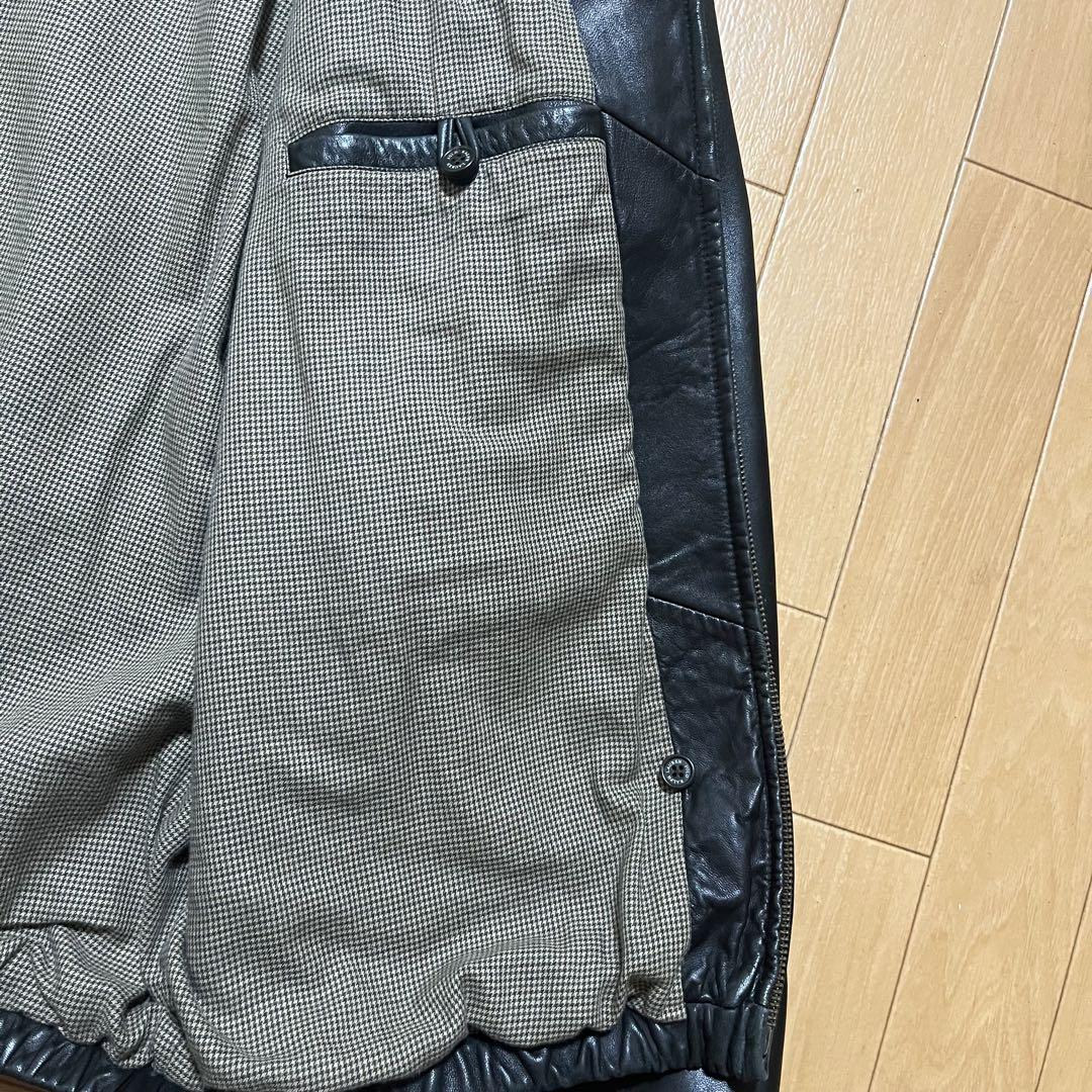 【破格】90s〜ポロラルフローレン レザージャケット スウィングトップ