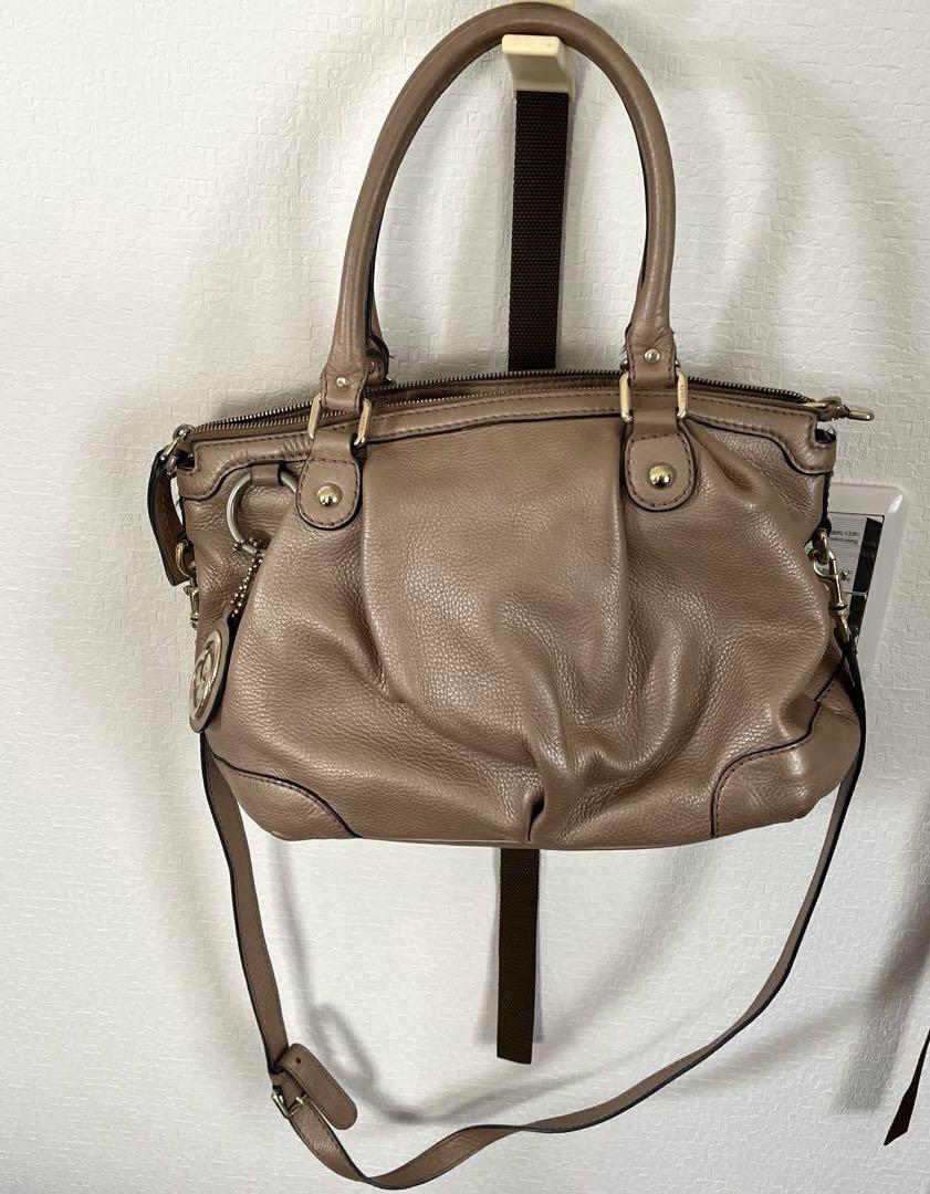 GUCCI 2wayショルダーバッグ　ピンク