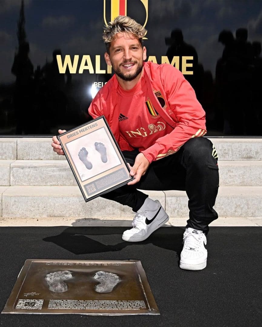 訳あり】 ②【ベルギー代表】ドリース・メルテンス レプリカ