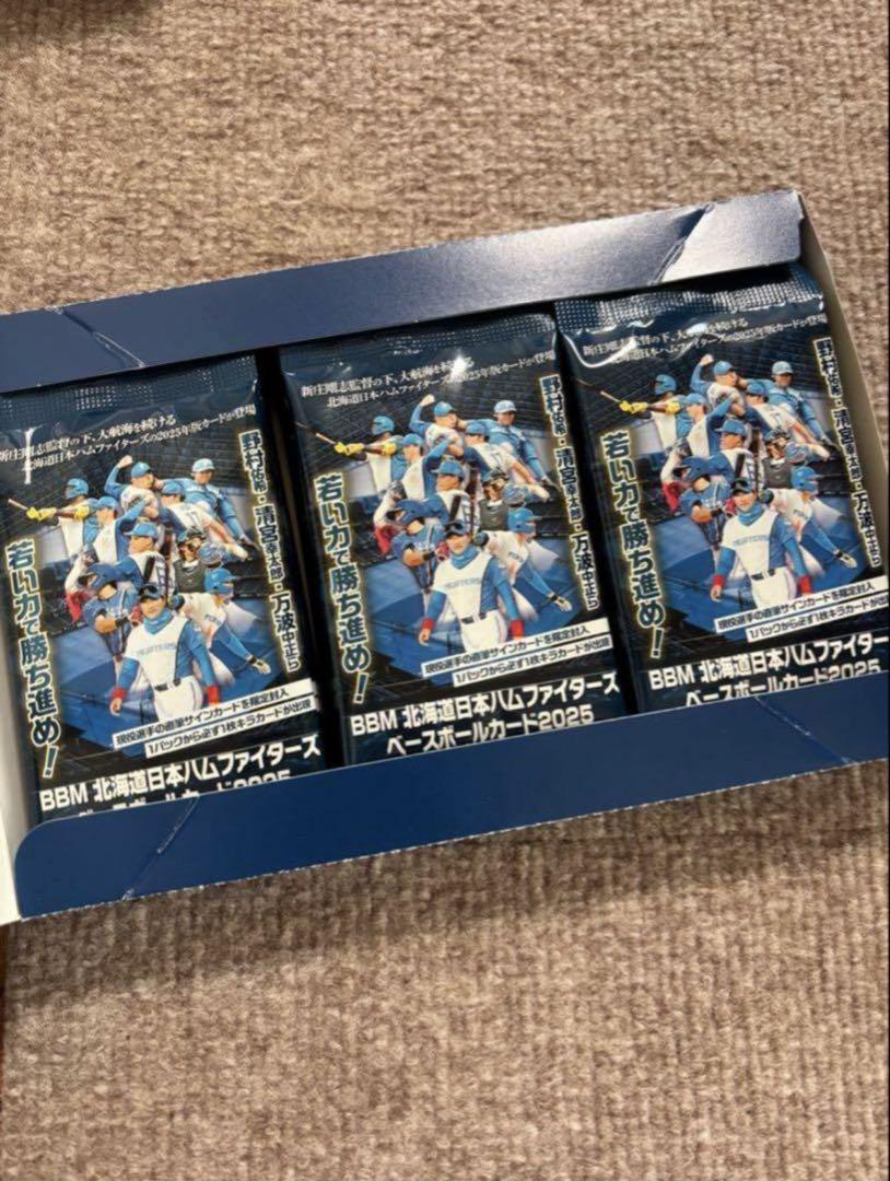 BBM 2025 北海道日本ハムファイターズ 未開封18パック 定価9900