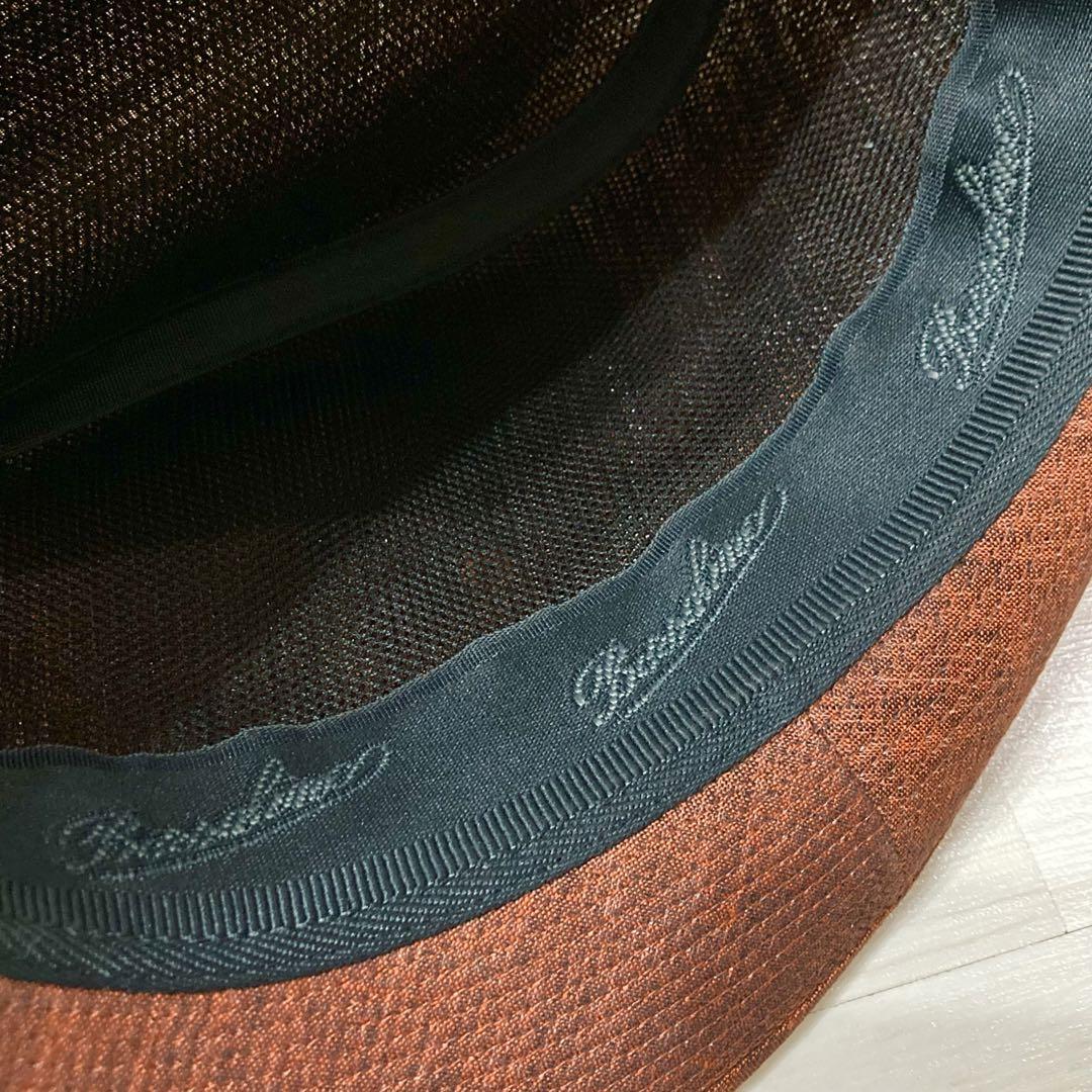 【Borsalino】リネン 中折れハット BX650-12S00