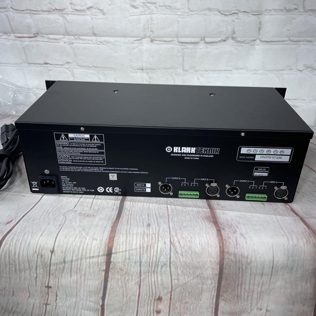 KLARK TEKNIK DN370 ステレオ30バンドグラフィックイコライザー