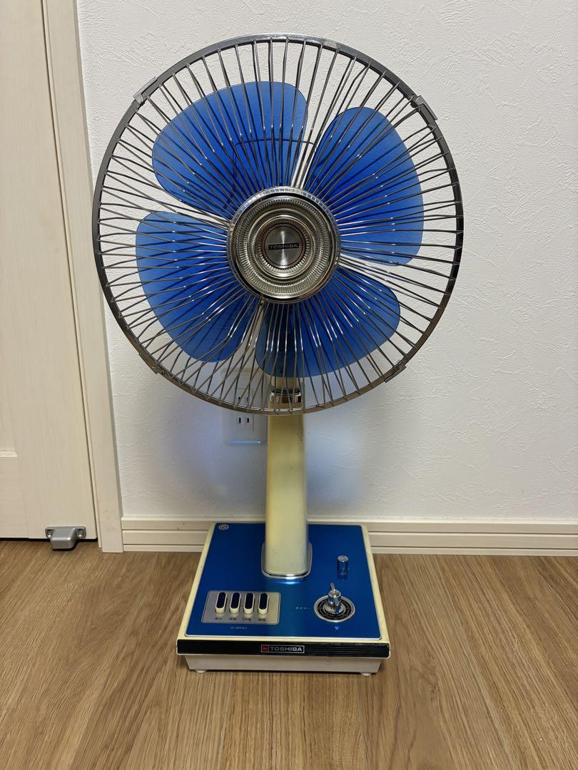 TOSHIBA 扇風機 H-30AJ 青