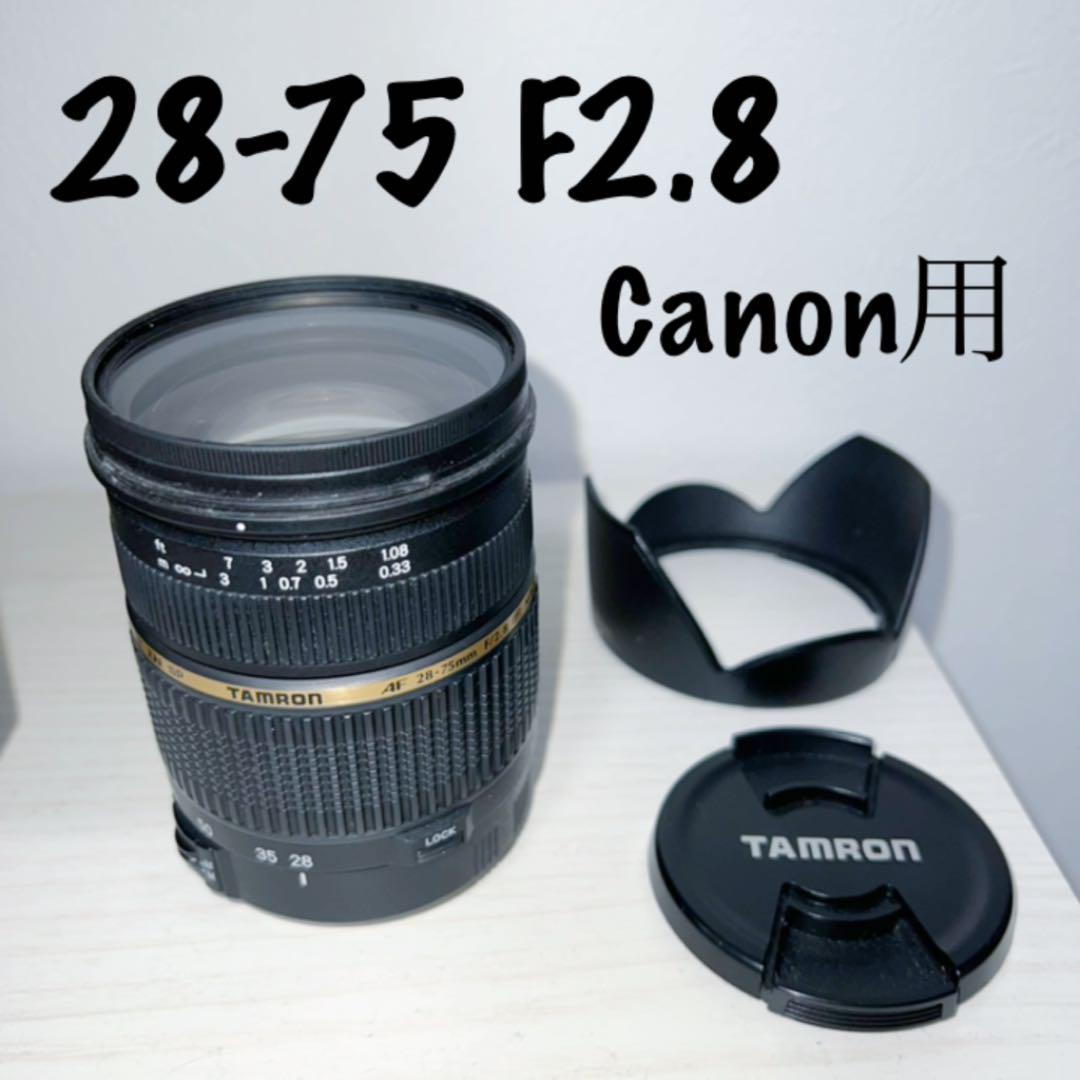 Canon用TAMRON SP AF 28-75mm F2.8 XR Di