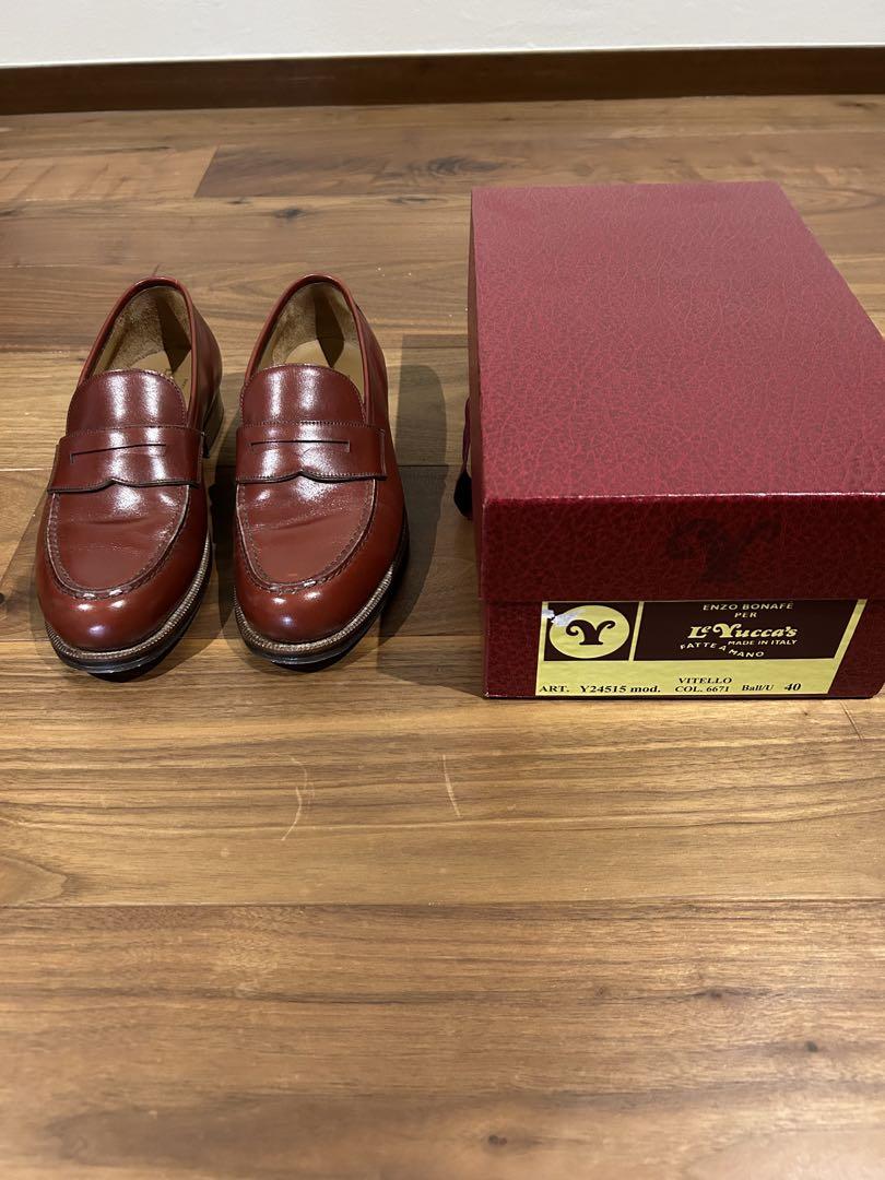 靴 Le Yucca's  VITELLO  COL. 6671 Ball/U 40