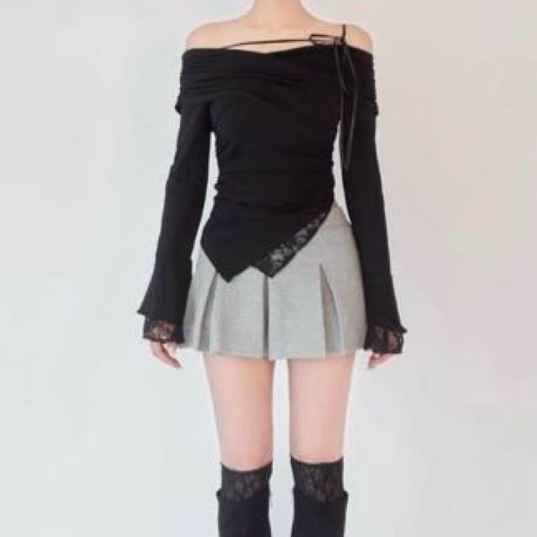 レースギャザートップ / Lace Gathered Top（その他トップス