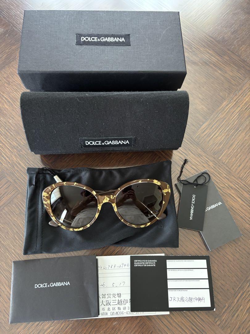 Dolce & Gabbana キャットアイサングラス DOLCE&GABBANA キャットアイサングラス - メルカリ