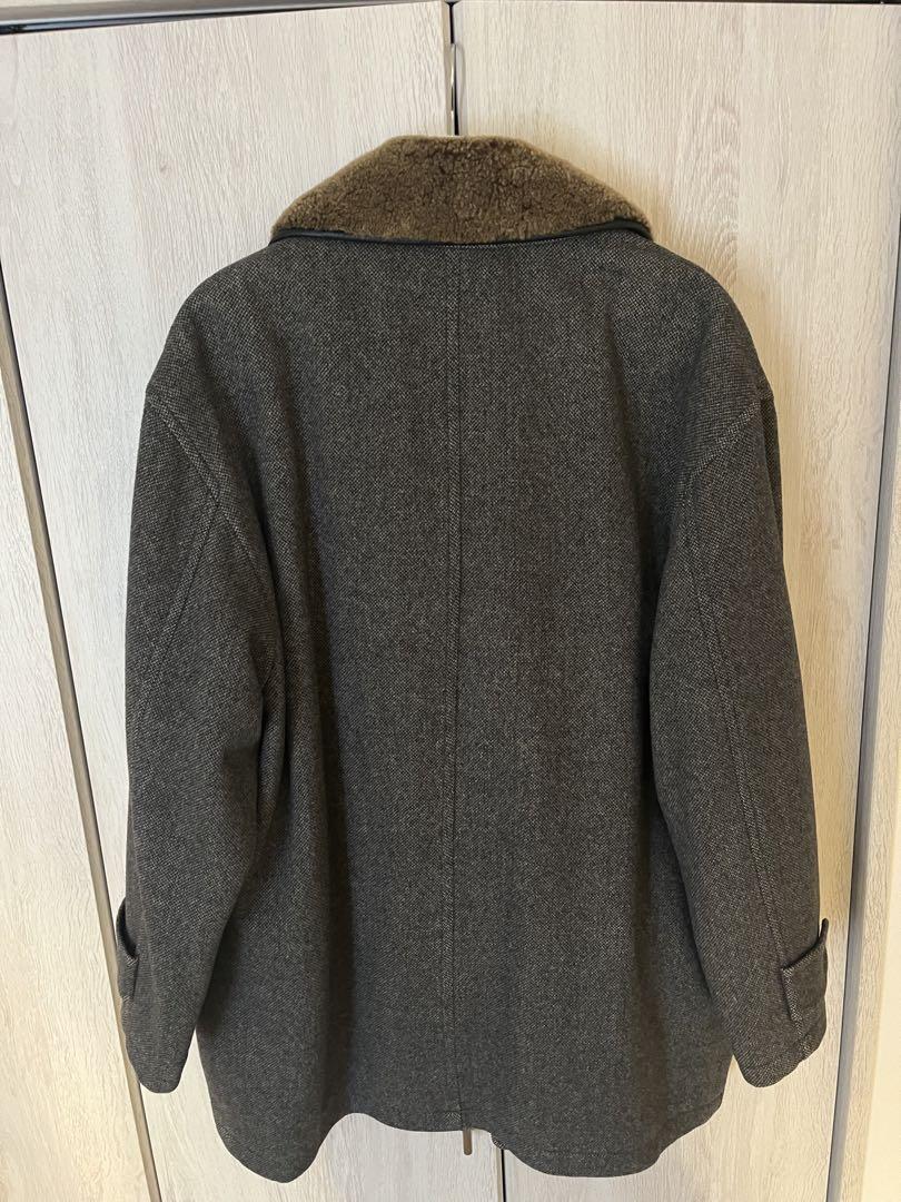 サンローラン SAINT LAURENT コート グレー メンズ 定価20万円