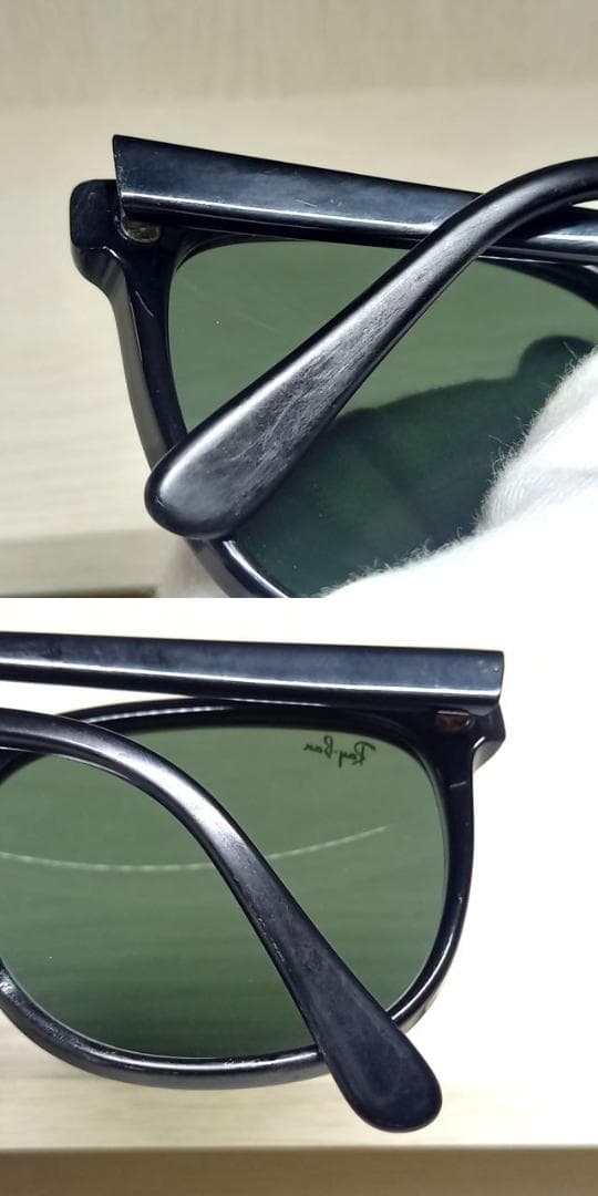 専用レイバン キッシーナ ボシュロム製 サングラス 黒 - メルカリ 専用レイバン キッシーナ ボシュロム製 サングラス 黒 - メルカリ