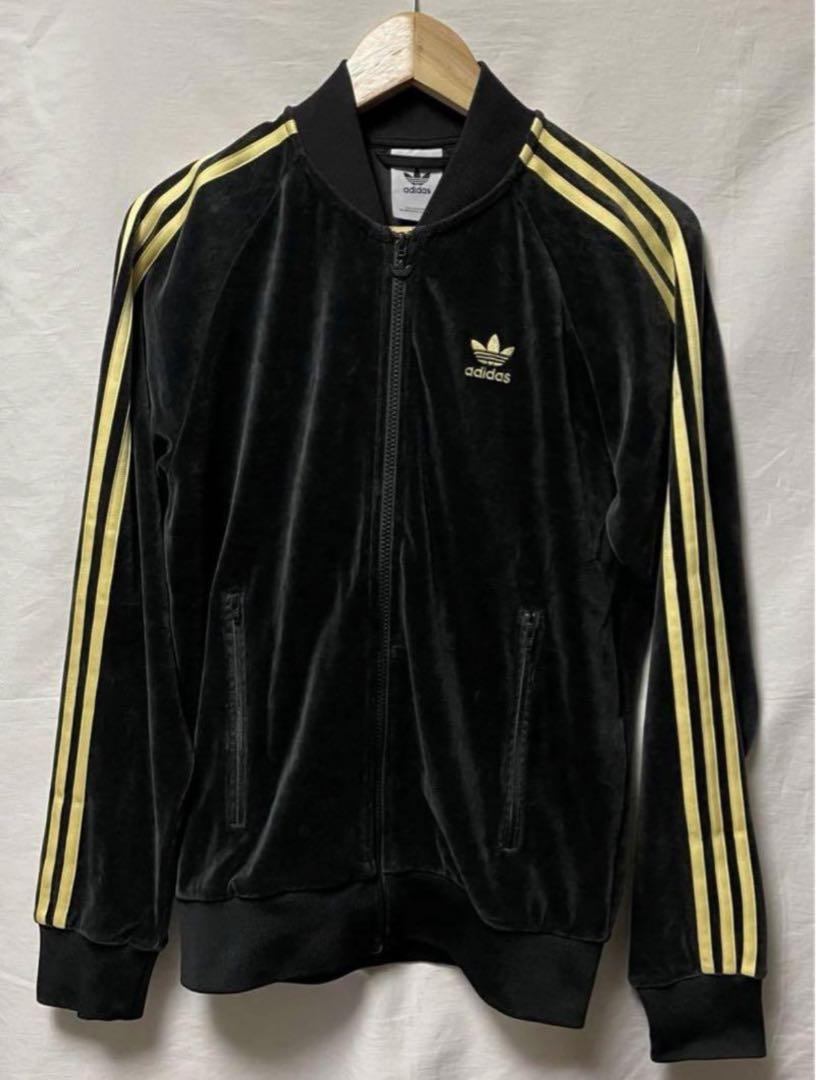 adidas originals ベロア トラックジャケット トラックパンツ