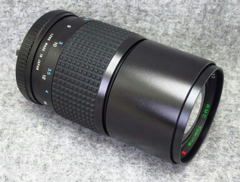 トキナー 200mm f3.5 マニュアルフォーカスレンズ ニコン用