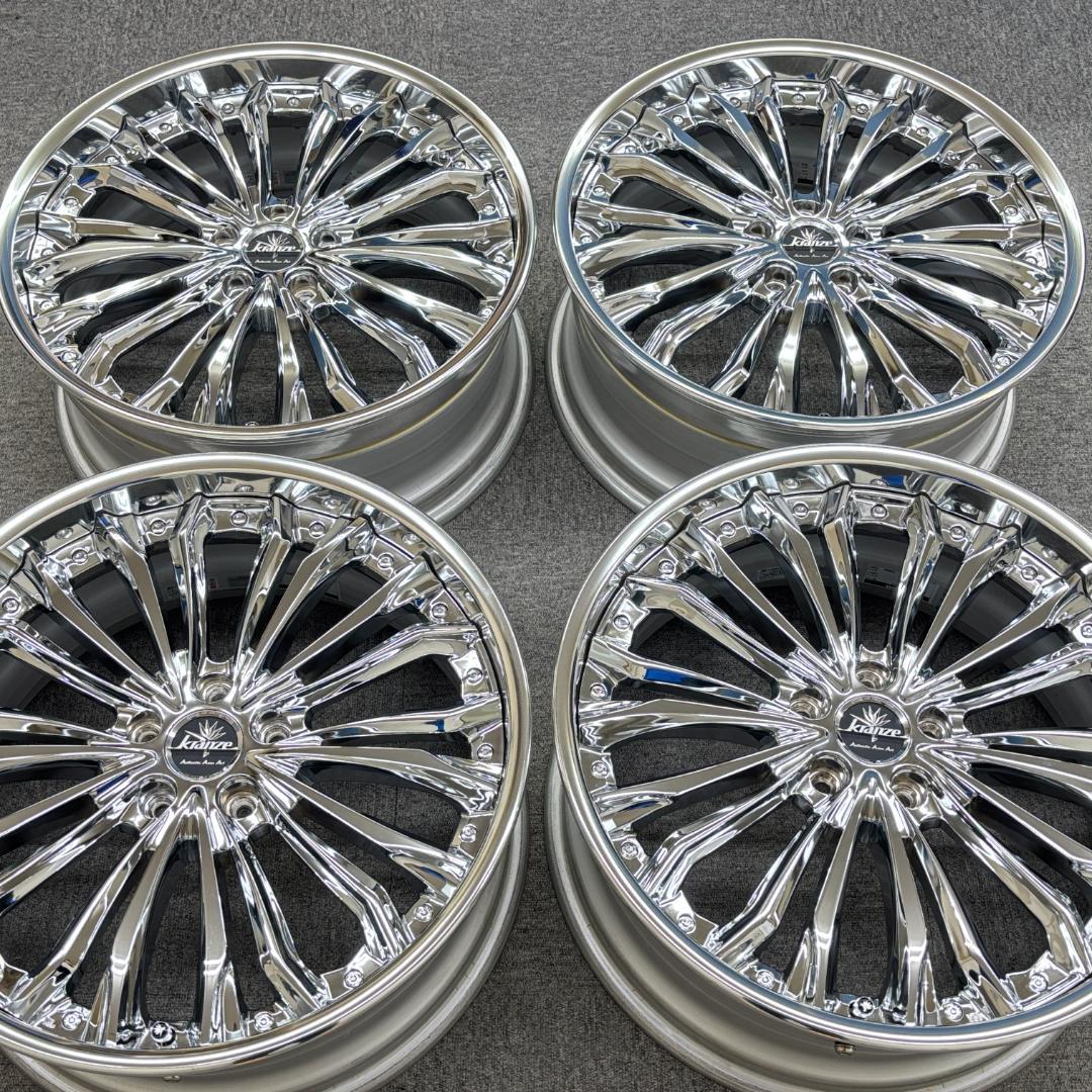 新品タイヤ付 weds クレンツェ フェルゼン 245/40R20 アルファード