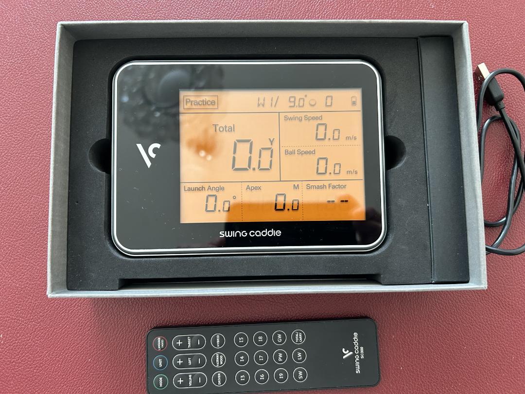 ゴルフ弾道計測器　SWING CADDIE SC300