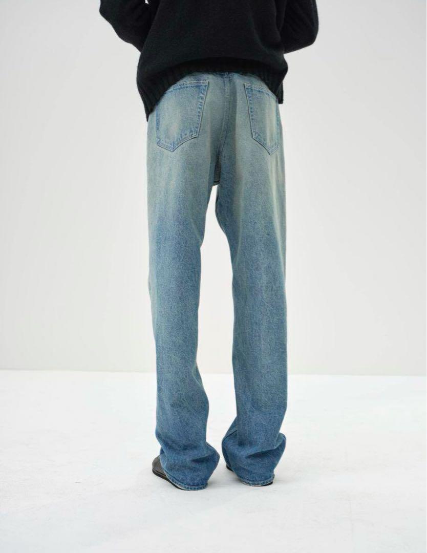パンツ 24aw AURALEE SELVEDGE FADED DENIM