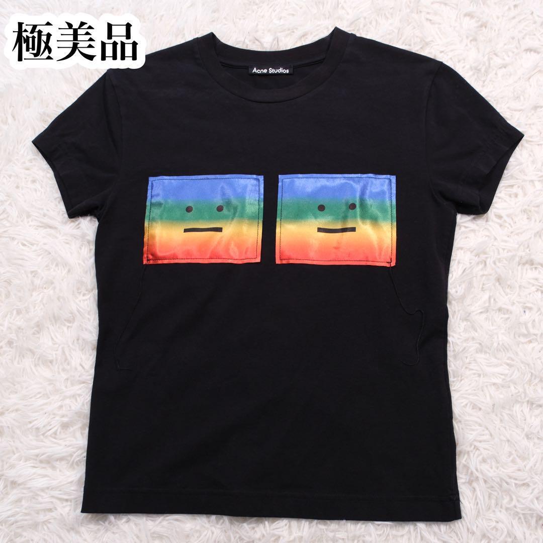 極美品 アクネストゥディオス Tシャツ カットソー ダブルフェイス