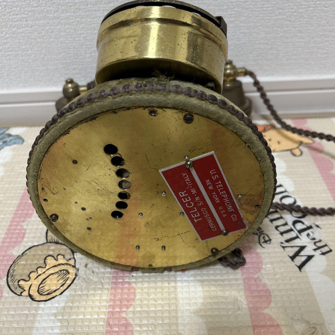 ヴィンテージ レトロ　ダイヤル式電話器 アメリカ製