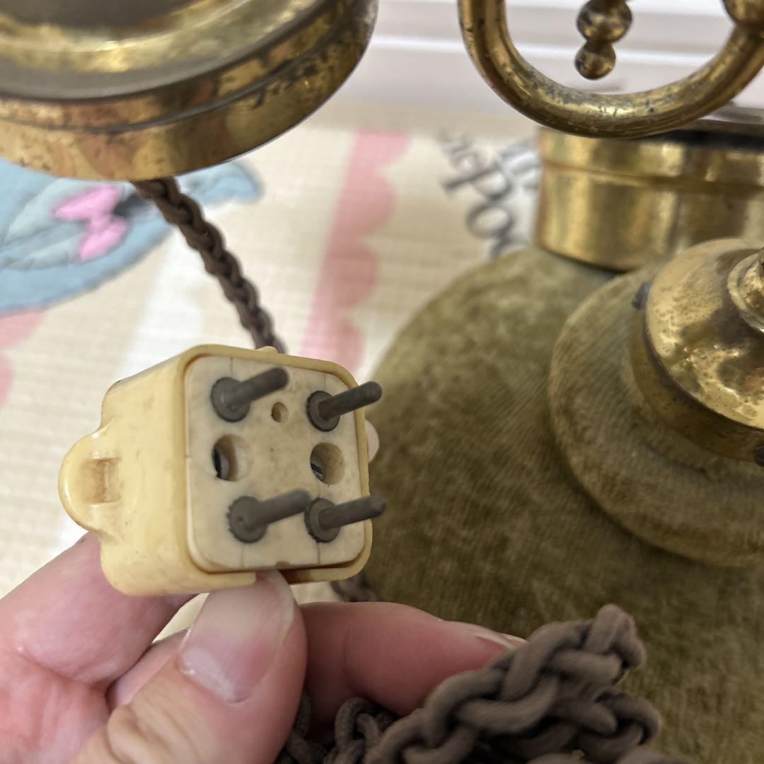 ヴィンテージ レトロ　ダイヤル式電話器 アメリカ製