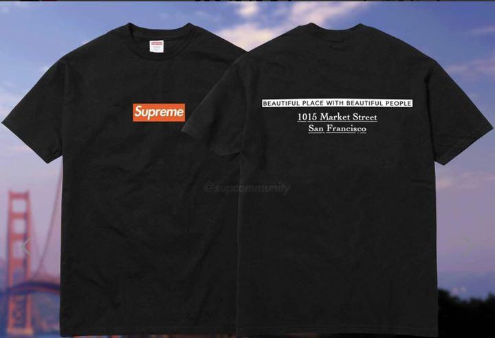 シュプリーム】サンフランシスコ☆ボックスロゴTシャツ 超希少 XL 限定