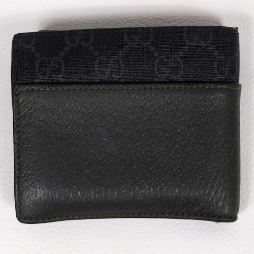 グッチ 二つ折り財布 カットアウト インターロッキングG GGスプリーム