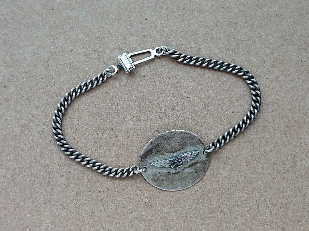WW2 40s 米軍 sterling スウィートハート ブレスレット - メルカリ