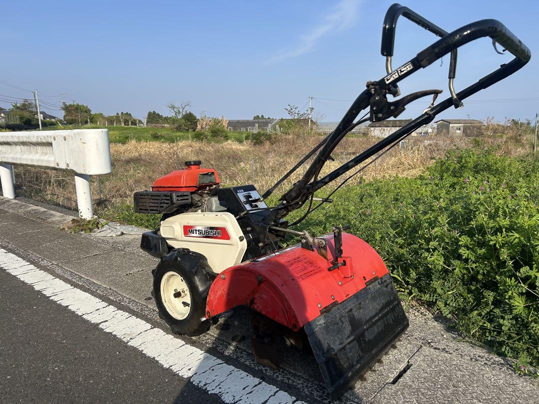 宮崎 三菱 管理機 MMR60正逆回転 畝立て 込み上げ 抵抗棒 3.5