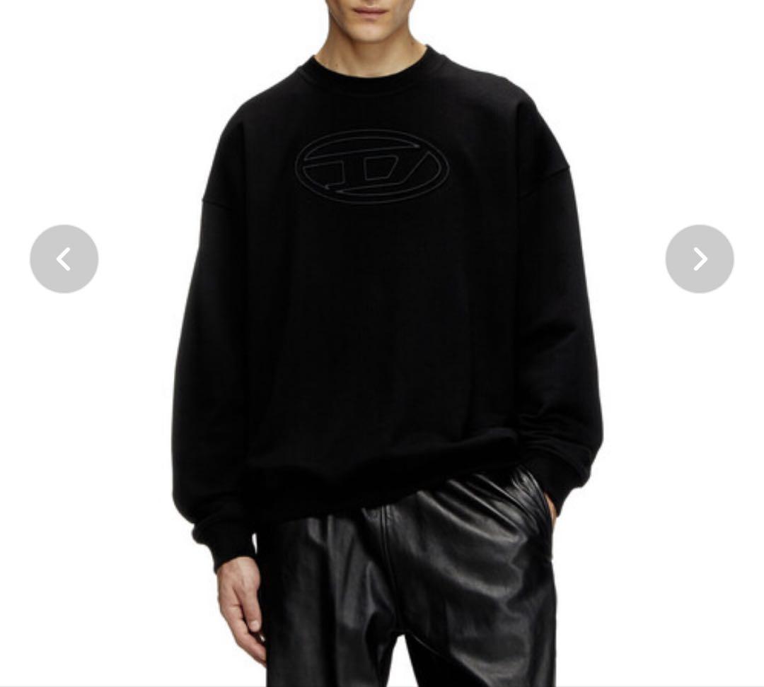DIESEL メンズ プルオーバースウェット S-MART-BIGOVAL