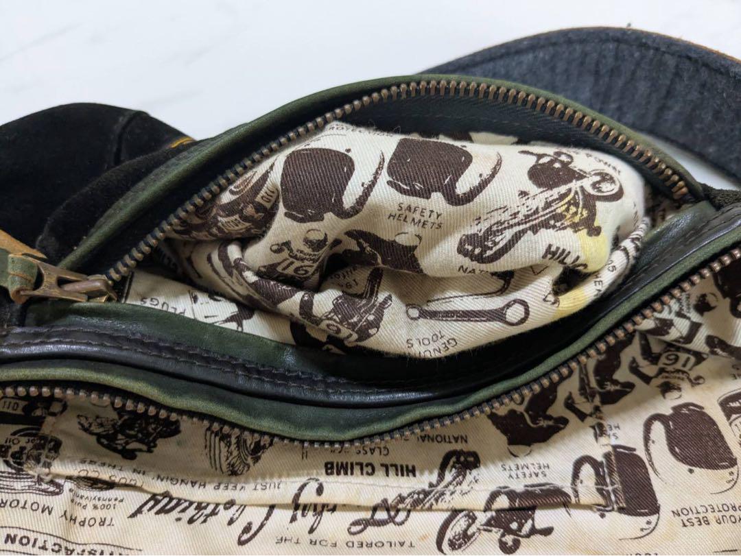 Trophy Clothing スエード＆レザーデイトリップバッグ