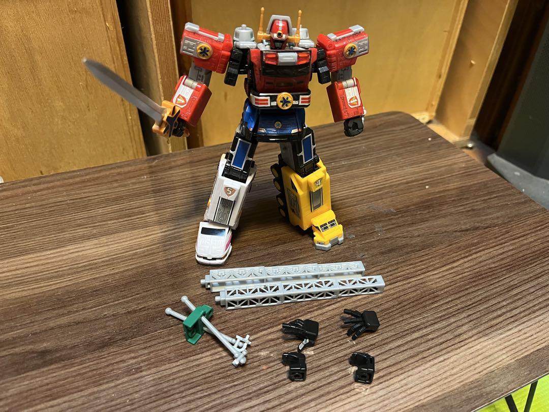 SMP スーパーミニプラ　ビクトリーロボ　ライナーボーイ　合体セット