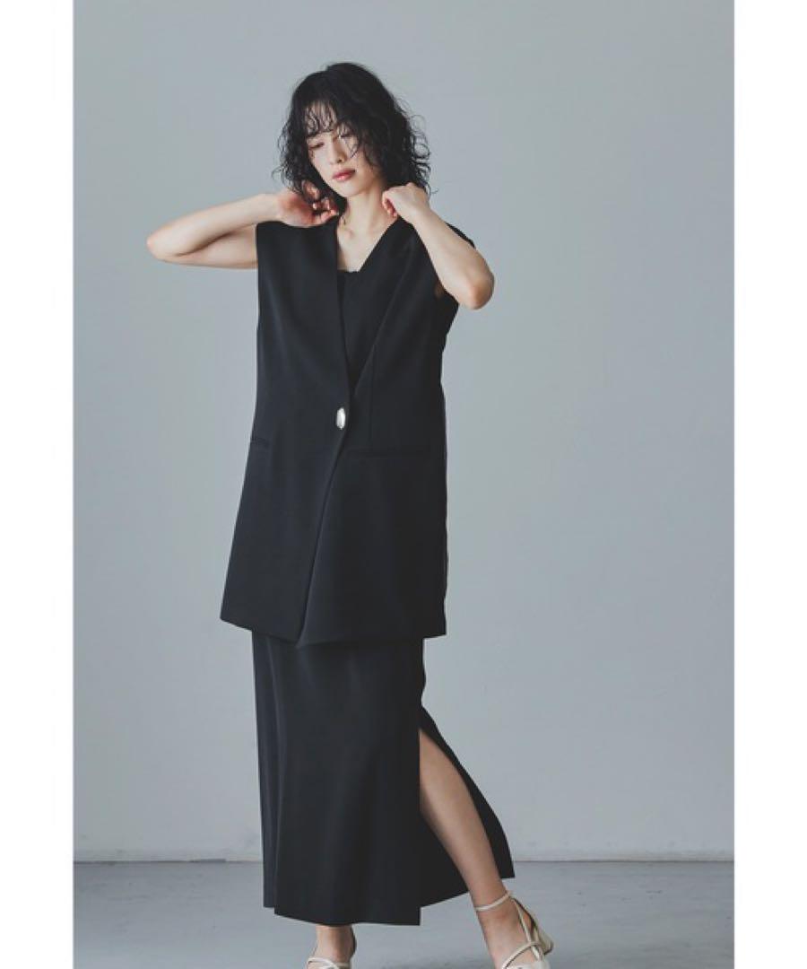 ANDRESD バックシアージレセットアップドレス niana プールヴー