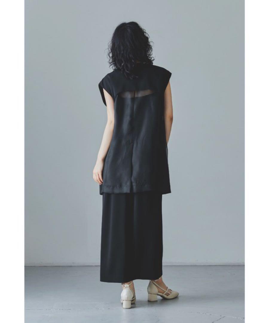 ANDRESD バックシアージレセットアップドレス niana プールヴー