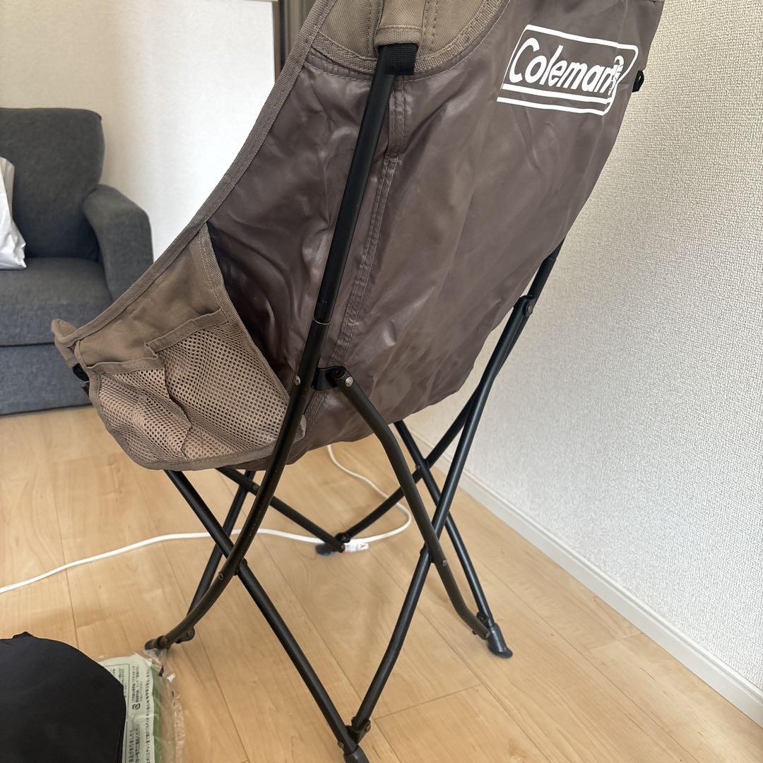 Coleman アウトドアチェア ブラウン