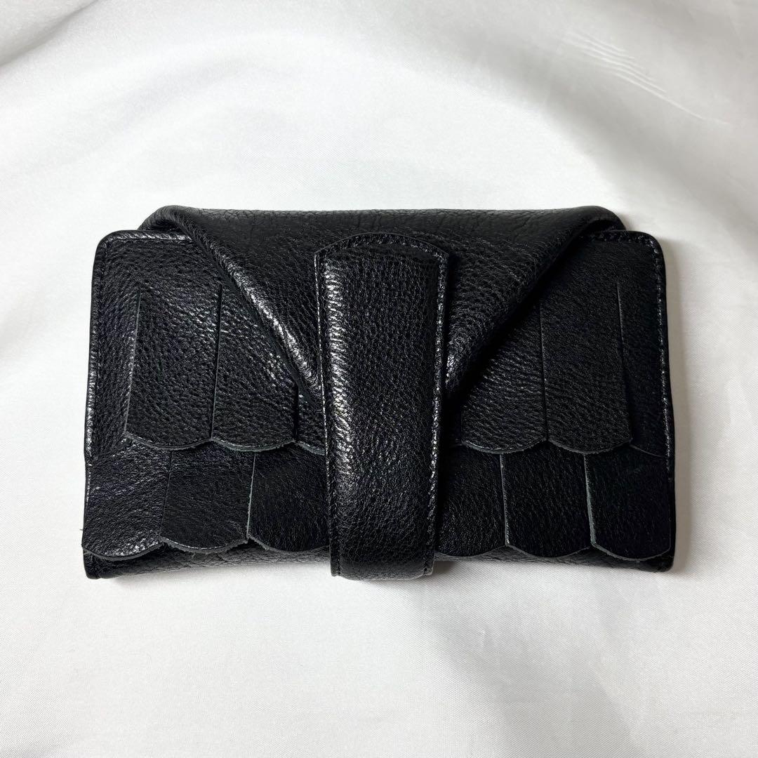 【美品】　ヒロコハヤシ　FRANGIA フランジャ　マルチ財布　ミニモ