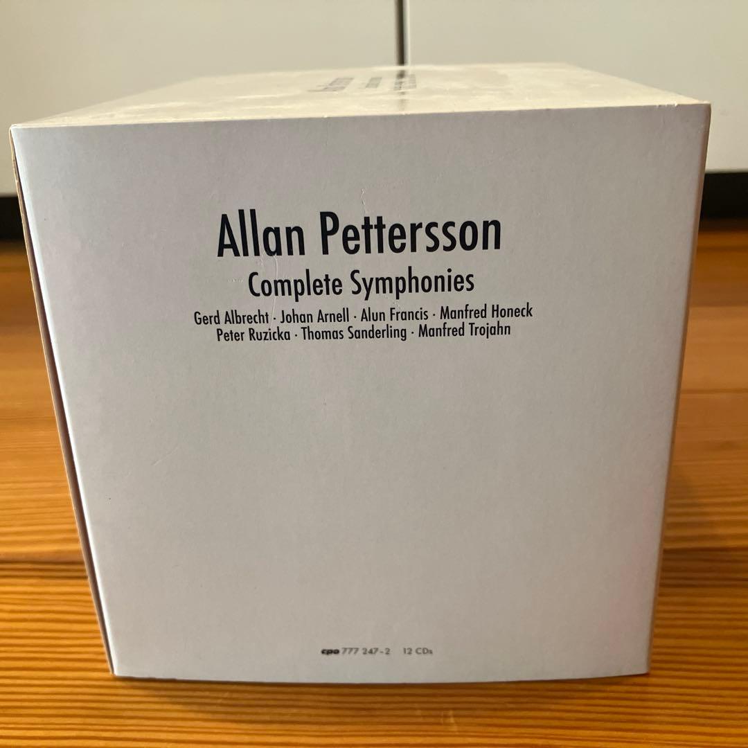 アラン・ペッテション　交響曲全集 (12枚組ボックス・セット) Amazon.co.jp: ペッテション:交響曲全集 (12枚組ボックス