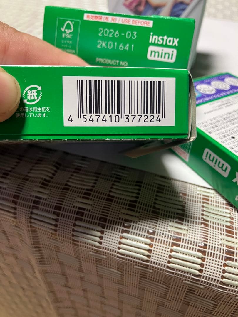 FUJIFILM instax mini インスタントフィルム 10枚入り