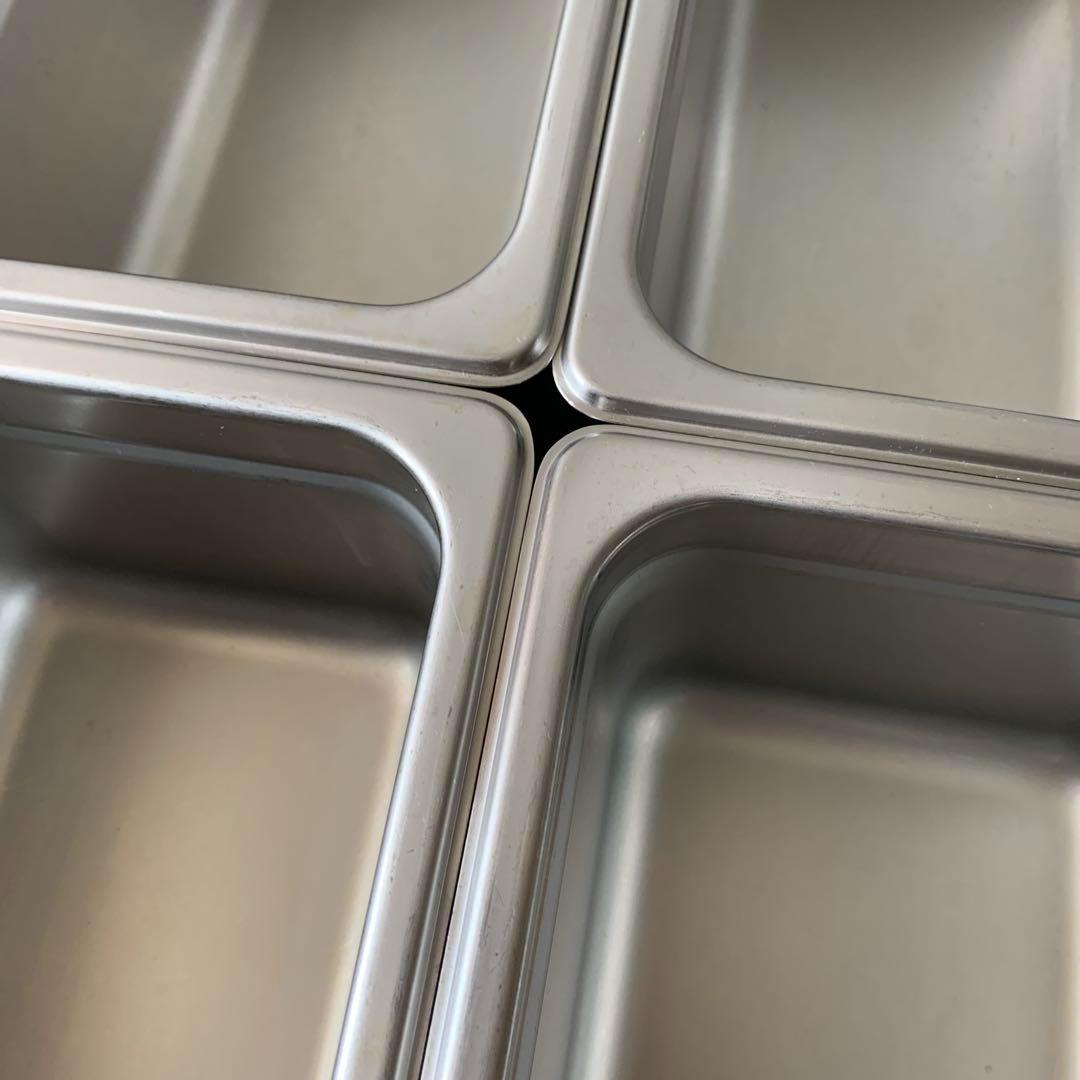 ホテルパン フードパン 調理器具 ステンレス製 長方形バット 12個セット ホテルパン フードパン 調理器具 ステンレス製 長方形バット 12個セット