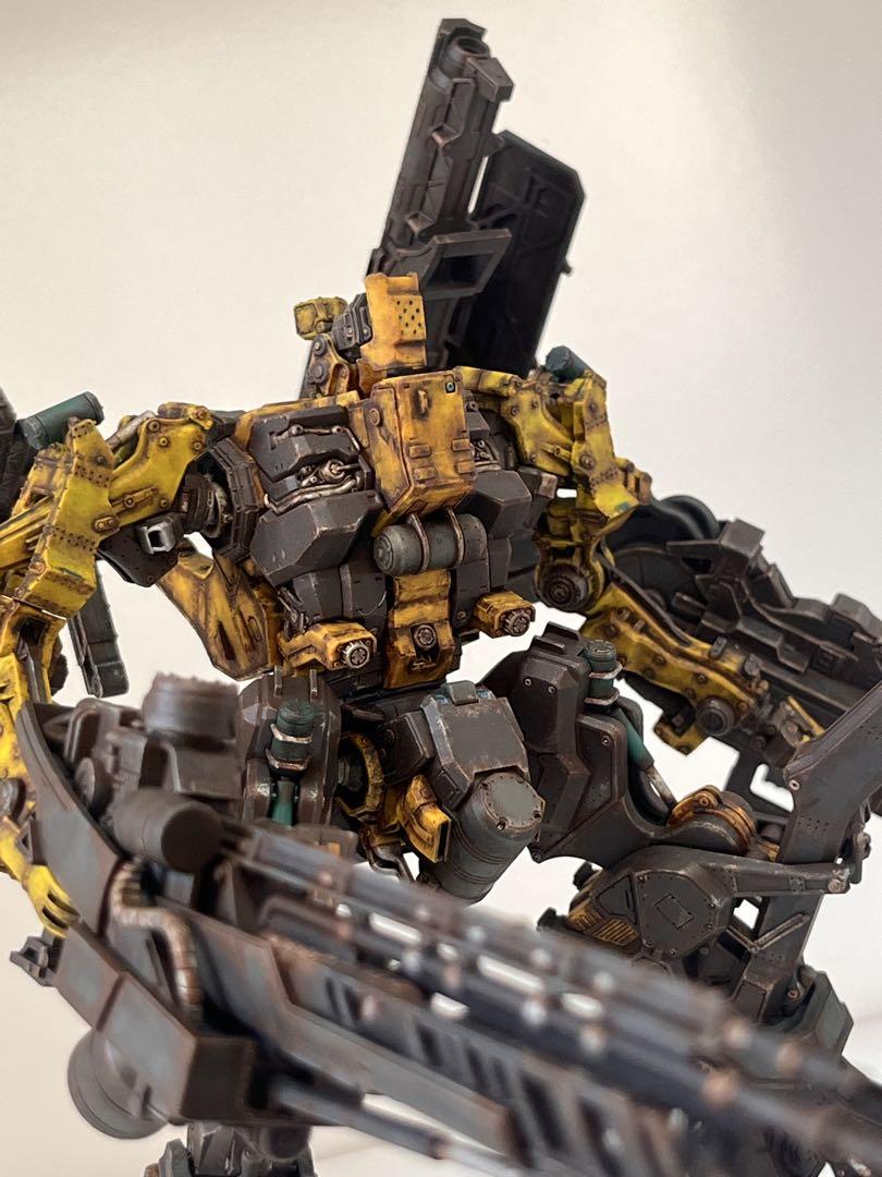 30MM アーマードコア6 プラモ　ミルクトゥース　塗装済　完成品