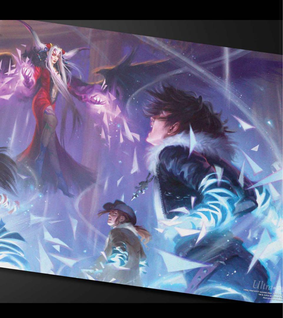る*ゅ様 mtg ff プレイマット　スコール アルティミシア リノア