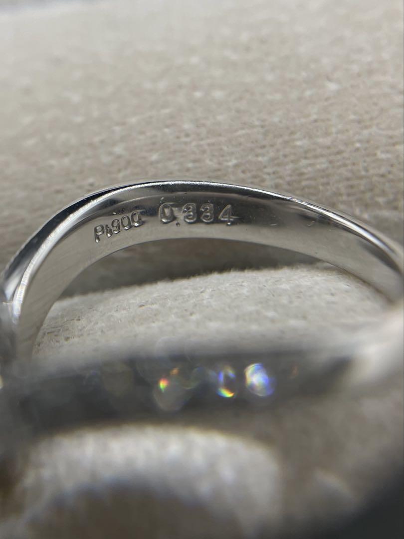 JB202★高級 ダイヤモンド0.564ct プラチナ リング