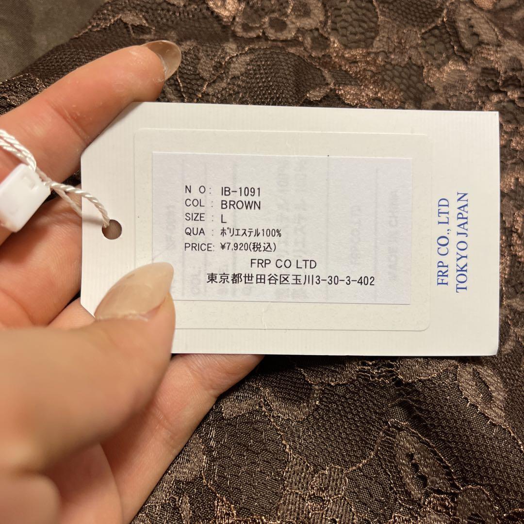 BLANC FICELLE（ブランフィセル）の「総柄 レース ドレス