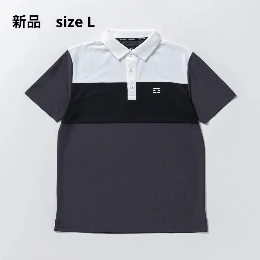 ◇新品◇ FIDES GOLF フィデスゴルフ ポロシャツ サイズL - メルカリ