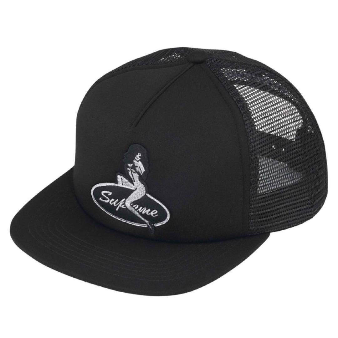 Supreme Pinup Mesh Back 5-Panel Black