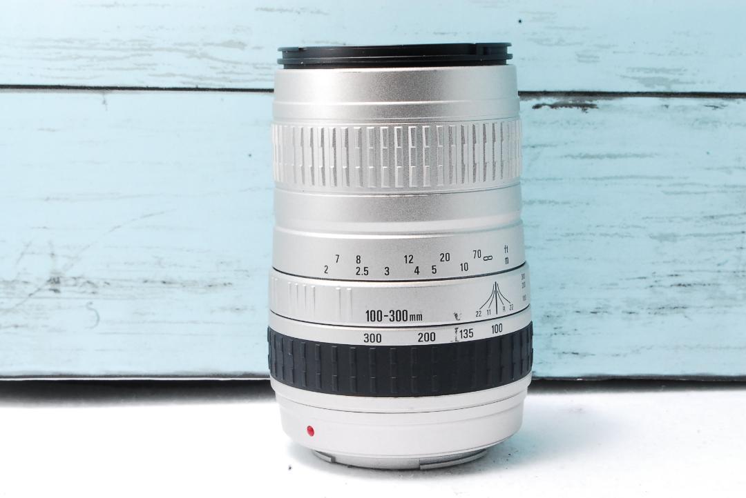 まる様フォロー割_SONY α100 ❤️超望遠300mm ダブルレンズ ❤️Sony用❤️100-300mm❤️超望遠❤️ズームレンズ ❤️ソニー