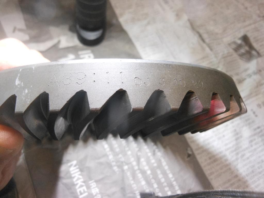 リアデフ ピニオン