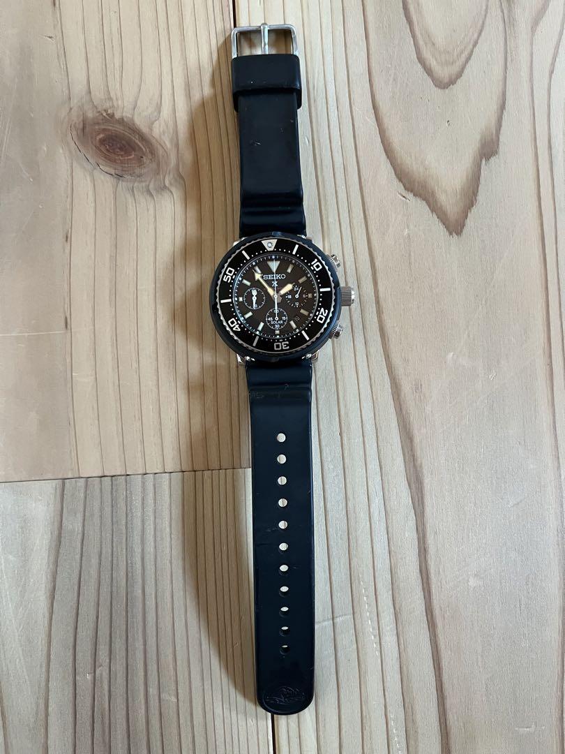 【動作確認できません】SEIKO PROSPEX ダイバーズウォッチ ブラック
