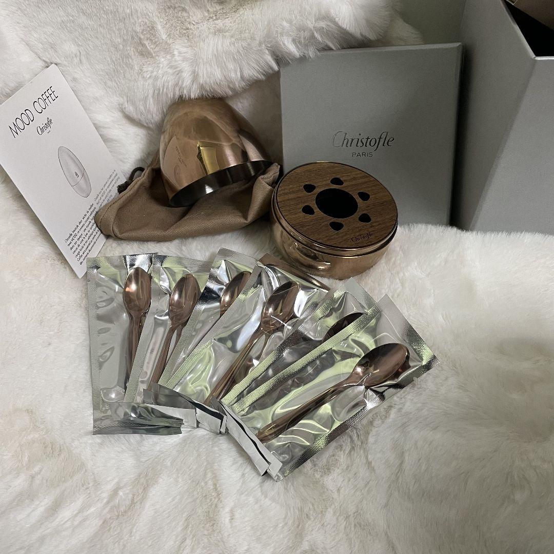 6pcs ローズゴールド Christofle Mood coffee 6pcs ローズゴールド Christofle Mood coffee