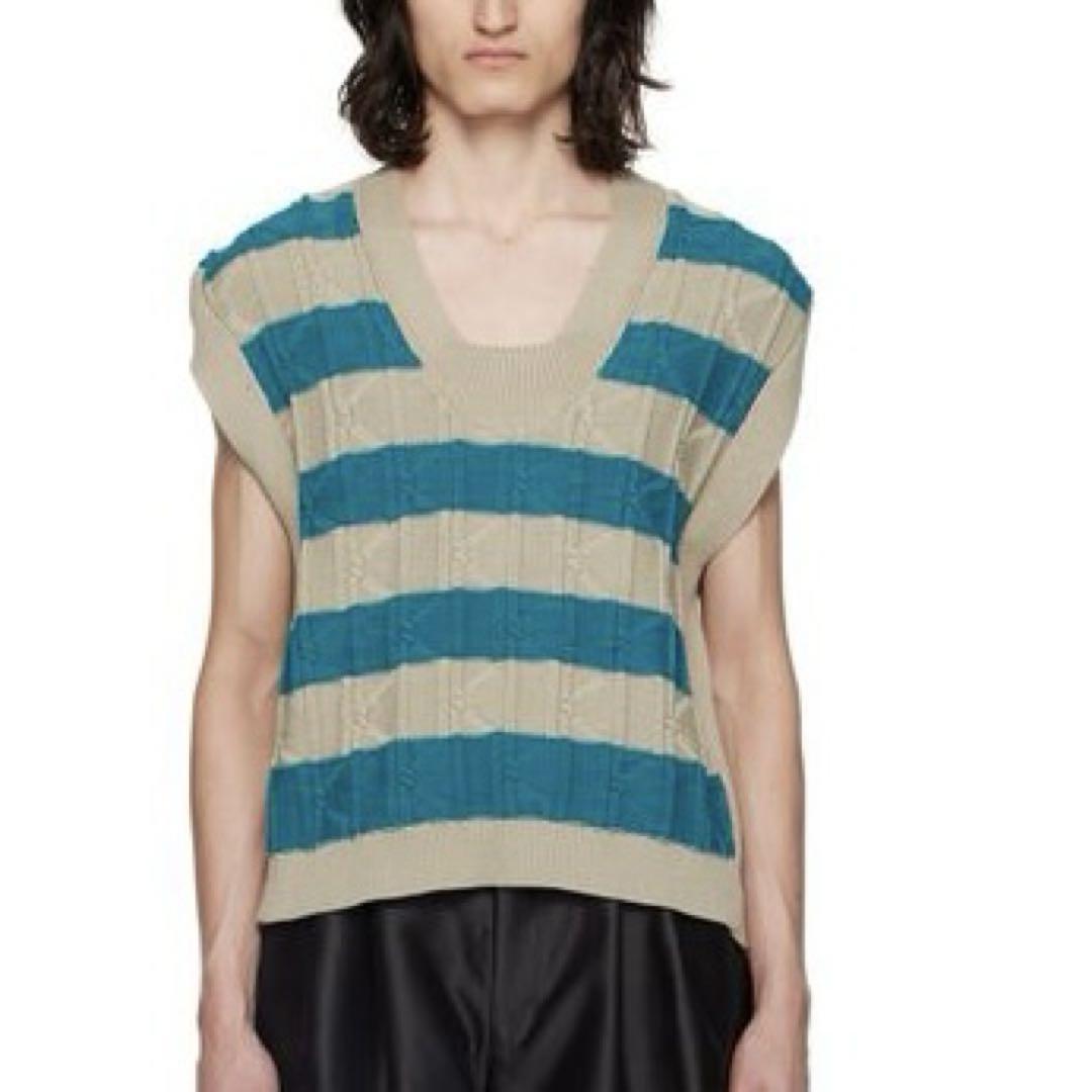 トップス kiko kostadinov MERLI TWINSET VEST Kiko Kostadinov Merli Twinset Vest Black – Très Bien